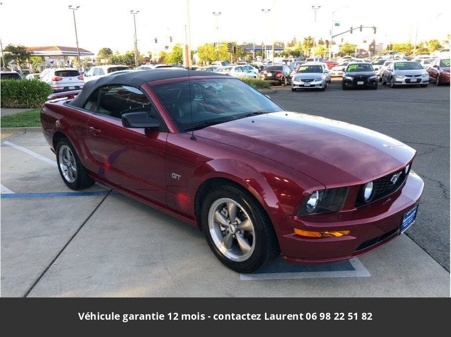 ford mustang Gt deluxe convertible  2005 prix tout compris hors homologation 4500 €