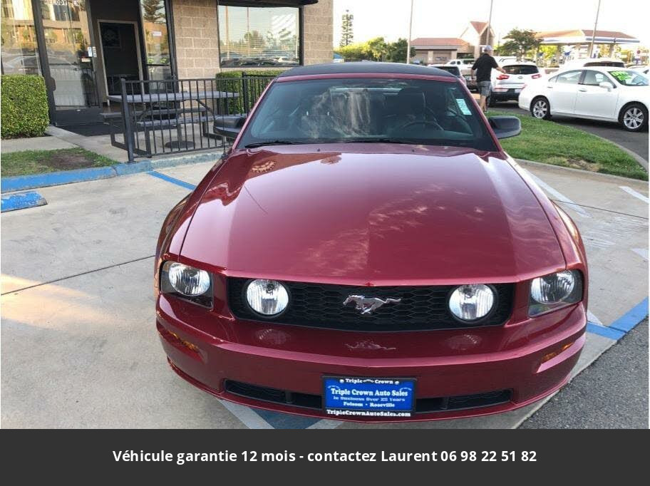 ford mustang Gt deluxe convertible  2005 prix tout compris hors homologation 4500 €