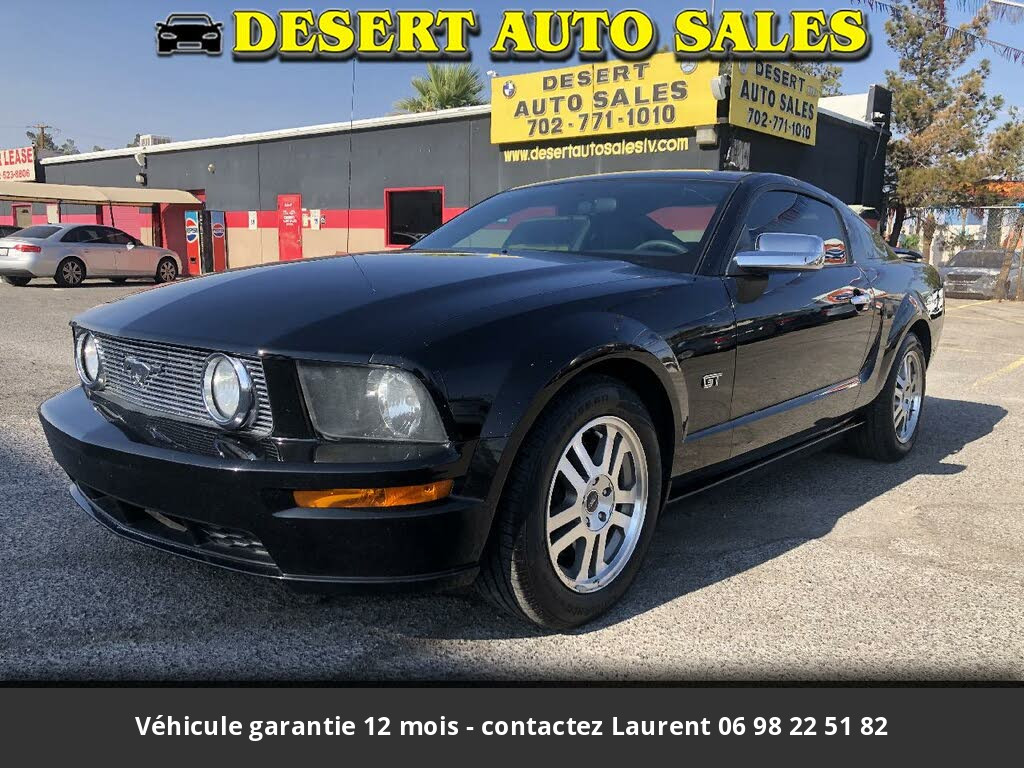 ford mustang Gt coupé de luxe  2005 prix tout compris hors homologation 4500 €