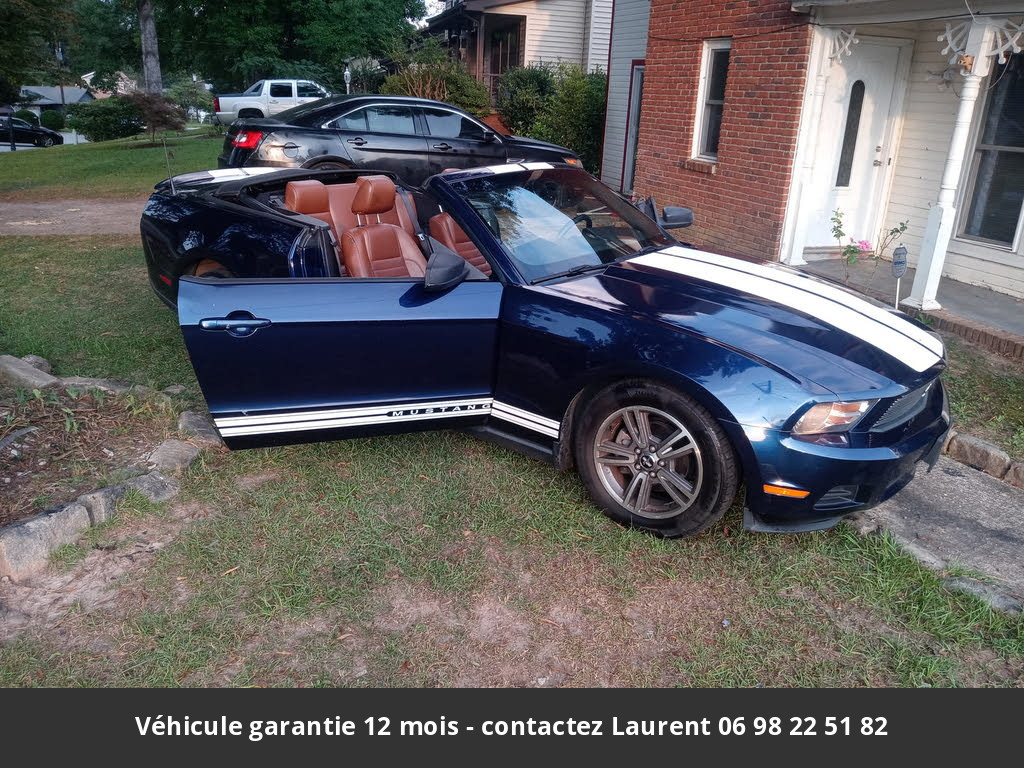 ford mustang Gt premium cabriolet v8 2010 prix tout compris hors homologation 4500 €