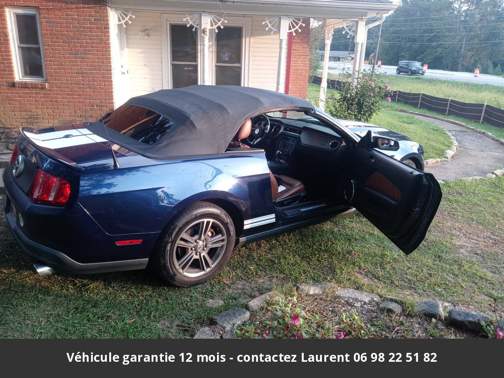 ford mustang Gt premium cabriolet v8 2010 prix tout compris hors homologation 4500 €