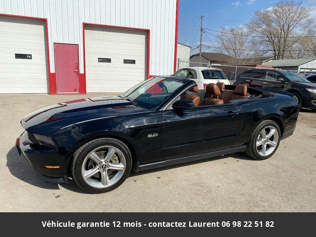 ford mustang Gt cabriolet 2011 prix tout compris hors homologation 4500 €