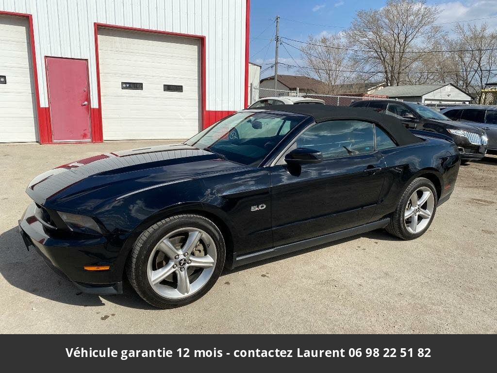 ford mustang Gt cabriolet 2011 prix tout compris hors homologation 4500 €