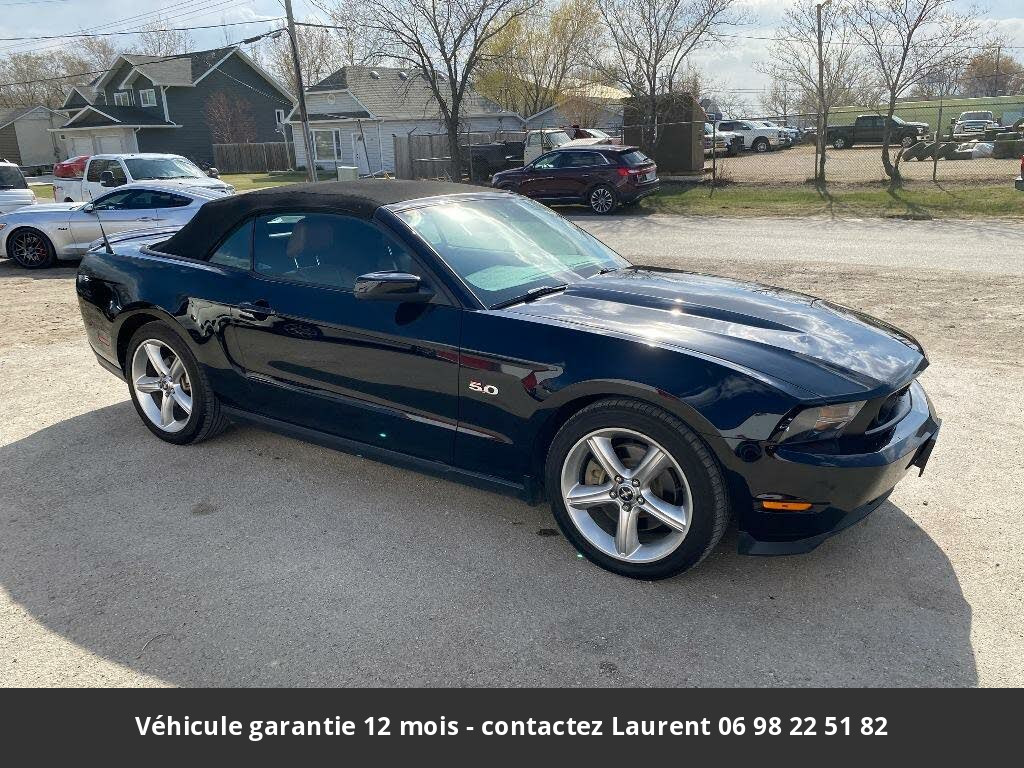 ford mustang Gt cabriolet 2011 prix tout compris hors homologation 4500 €