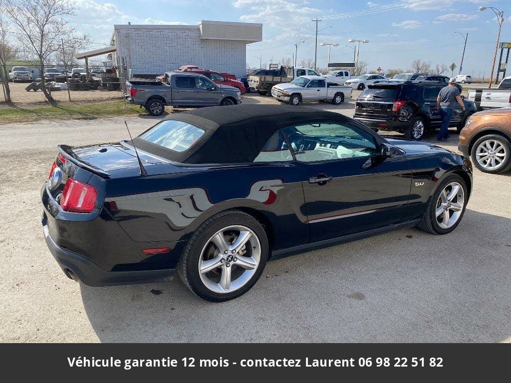 ford mustang Gt cabriolet 2011 prix tout compris hors homologation 4500 €