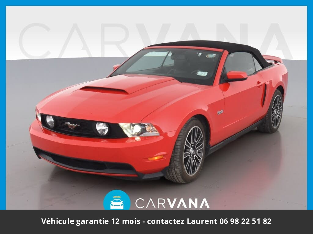 ford mustang 5.0l gt premium convertible 2011 prix tout compris hors homologation 4500 €