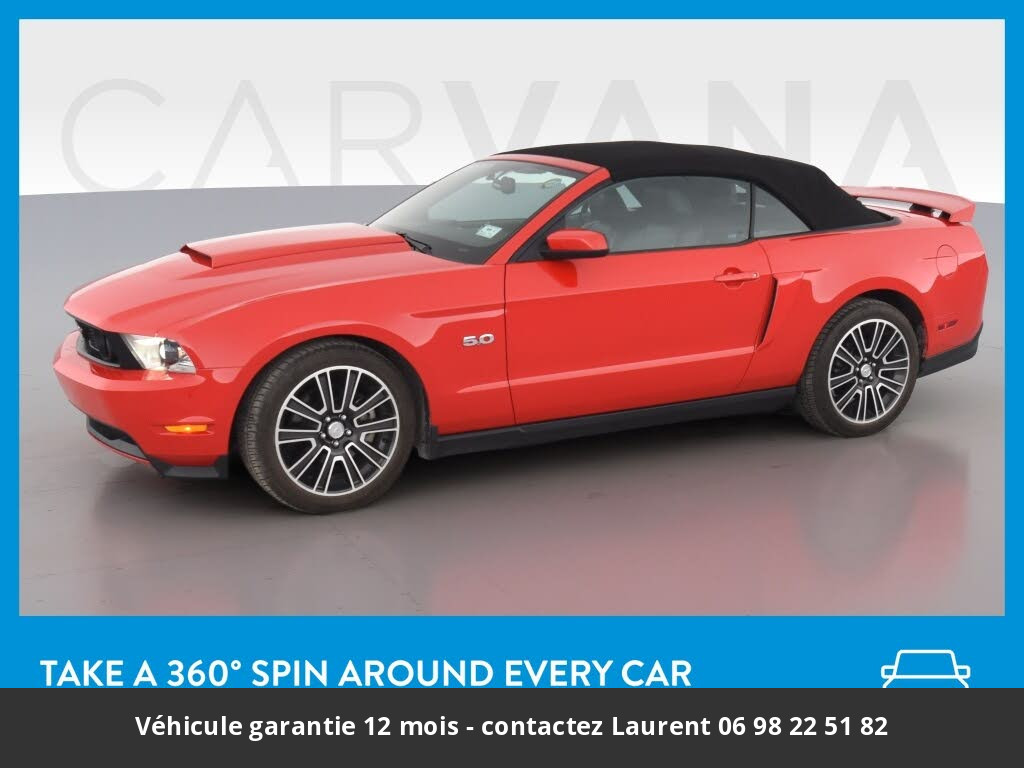 ford mustang 5.0l gt premium convertible 2011 prix tout compris hors homologation 4500 €