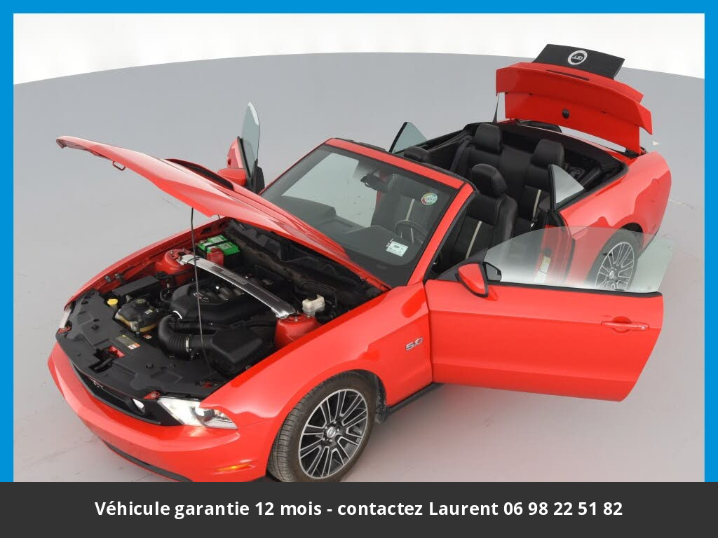 ford mustang 5.0l gt premium convertible 2011 prix tout compris hors homologation 4500 €