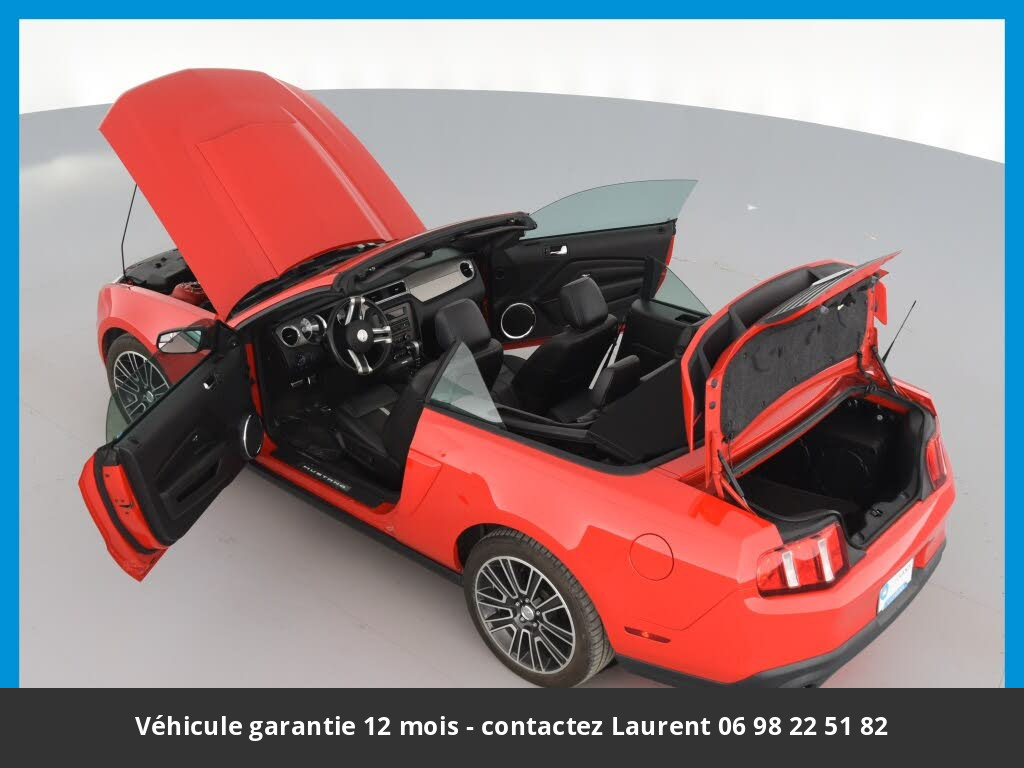 ford mustang 5.0l gt premium convertible 2011 prix tout compris hors homologation 4500 €