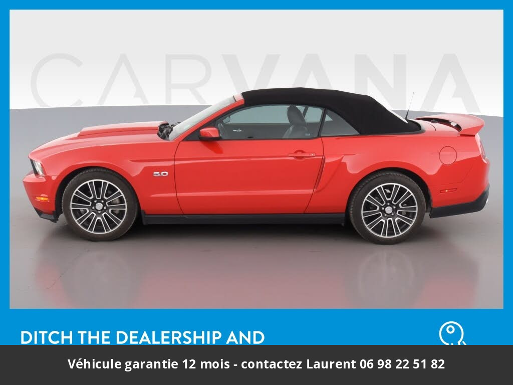 ford mustang 5.0l gt premium convertible 2011 prix tout compris hors homologation 4500 €