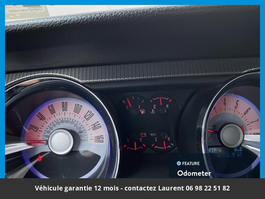 ford mustang 5.0l gt premium convertible 2011 prix tout compris hors homologation 4500 €