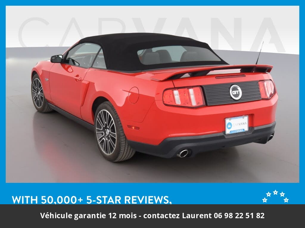 ford mustang 5.0l gt premium convertible 2011 prix tout compris hors homologation 4500 €