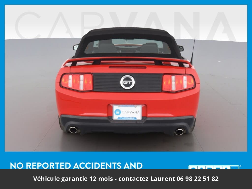 ford mustang 5.0l gt premium convertible 2011 prix tout compris hors homologation 4500 €