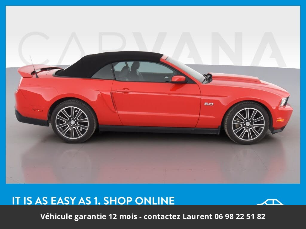 ford mustang 5.0l gt premium convertible 2011 prix tout compris hors homologation 4500 €