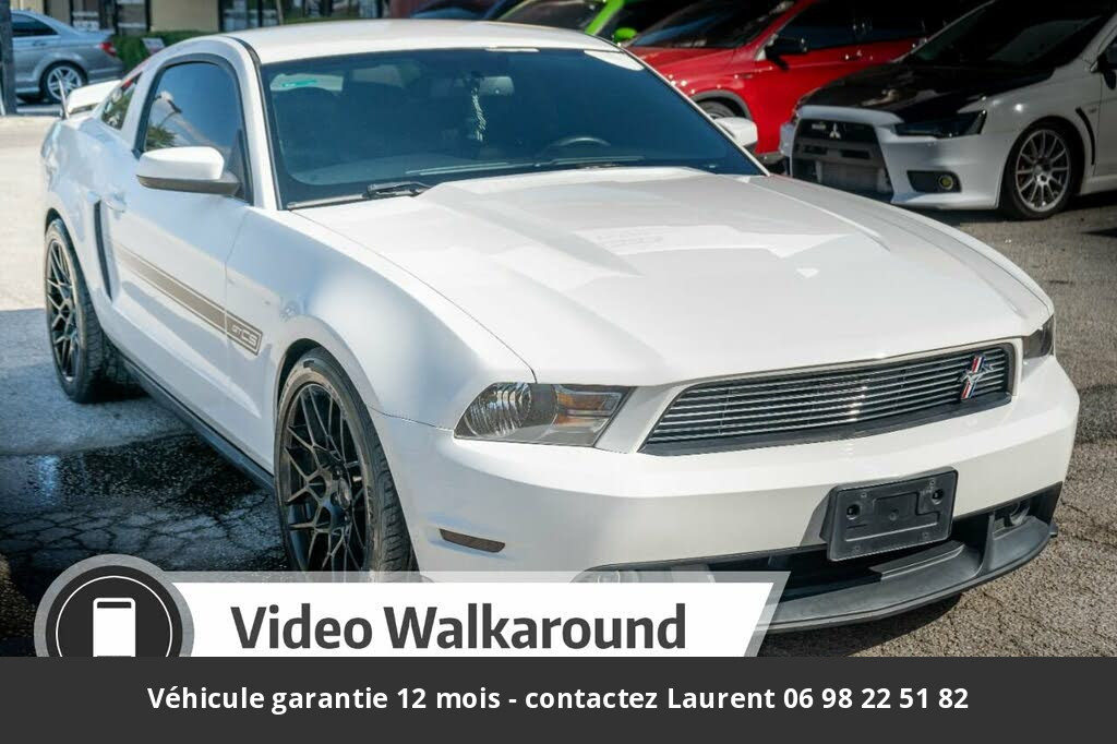 ford mustang Gt 412 hp 5l v8 prix tout compris hors homologation 4500 €