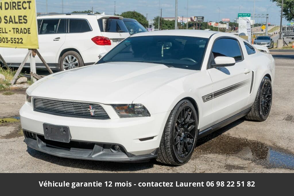 ford mustang Gt 412 hp 5l v8 prix tout compris hors homologation 4500 €