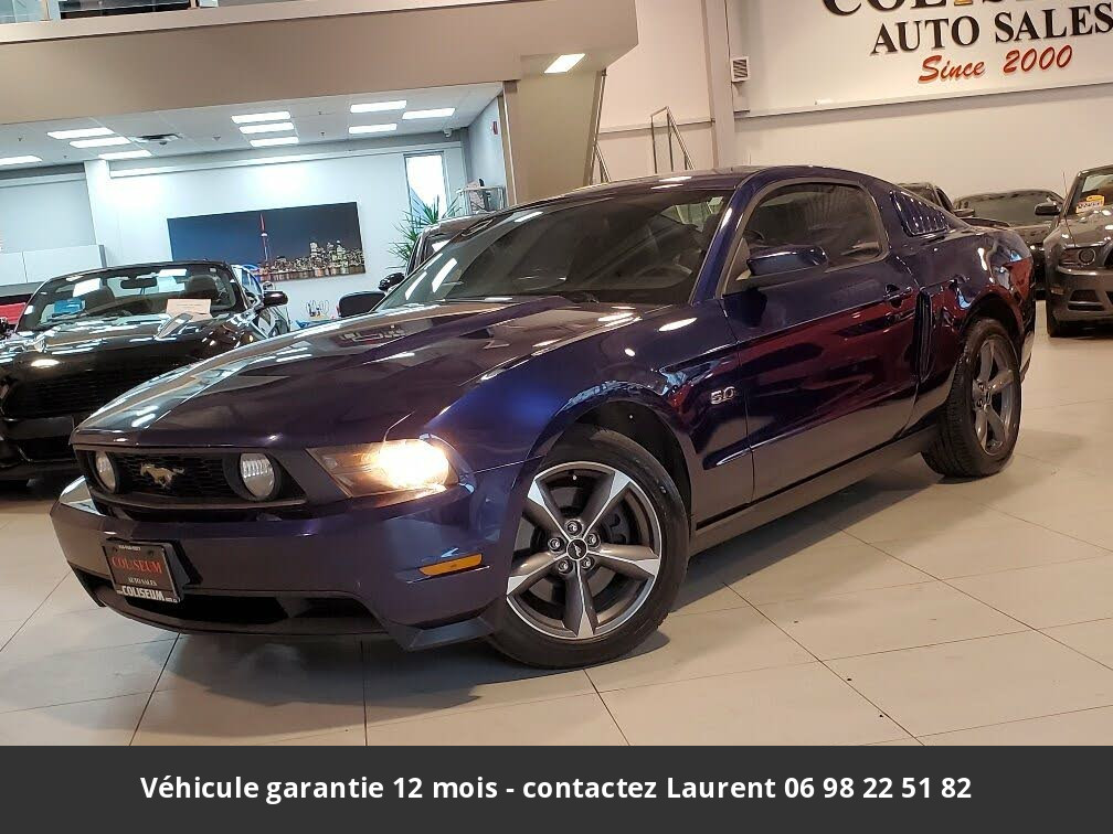 ford mustang Gt coupe 2012 prix tout compris hors homologation 4500 €