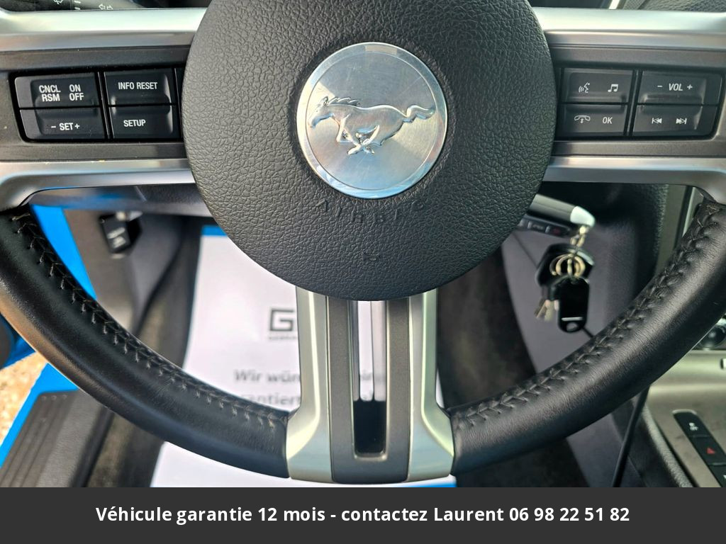 Ford Mustang Pack shelby tout compris hors homologation 4500e