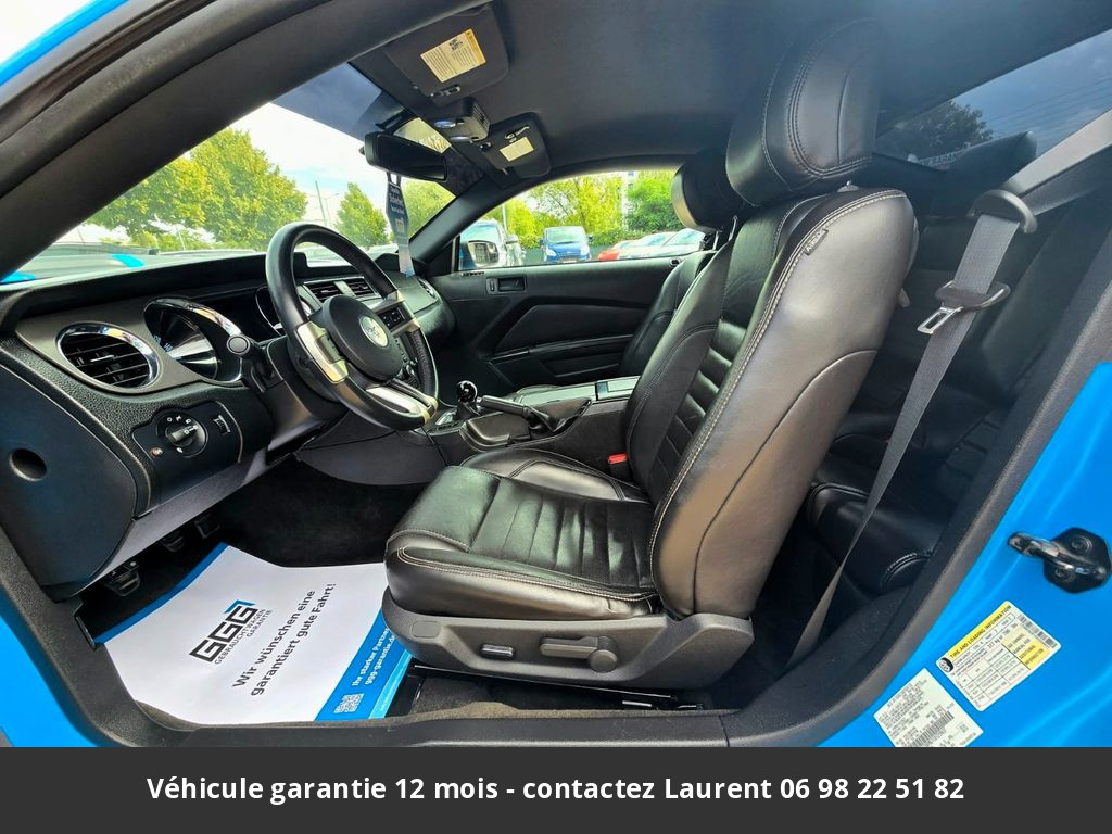 Ford Mustang Pack shelby tout compris hors homologation 4500e