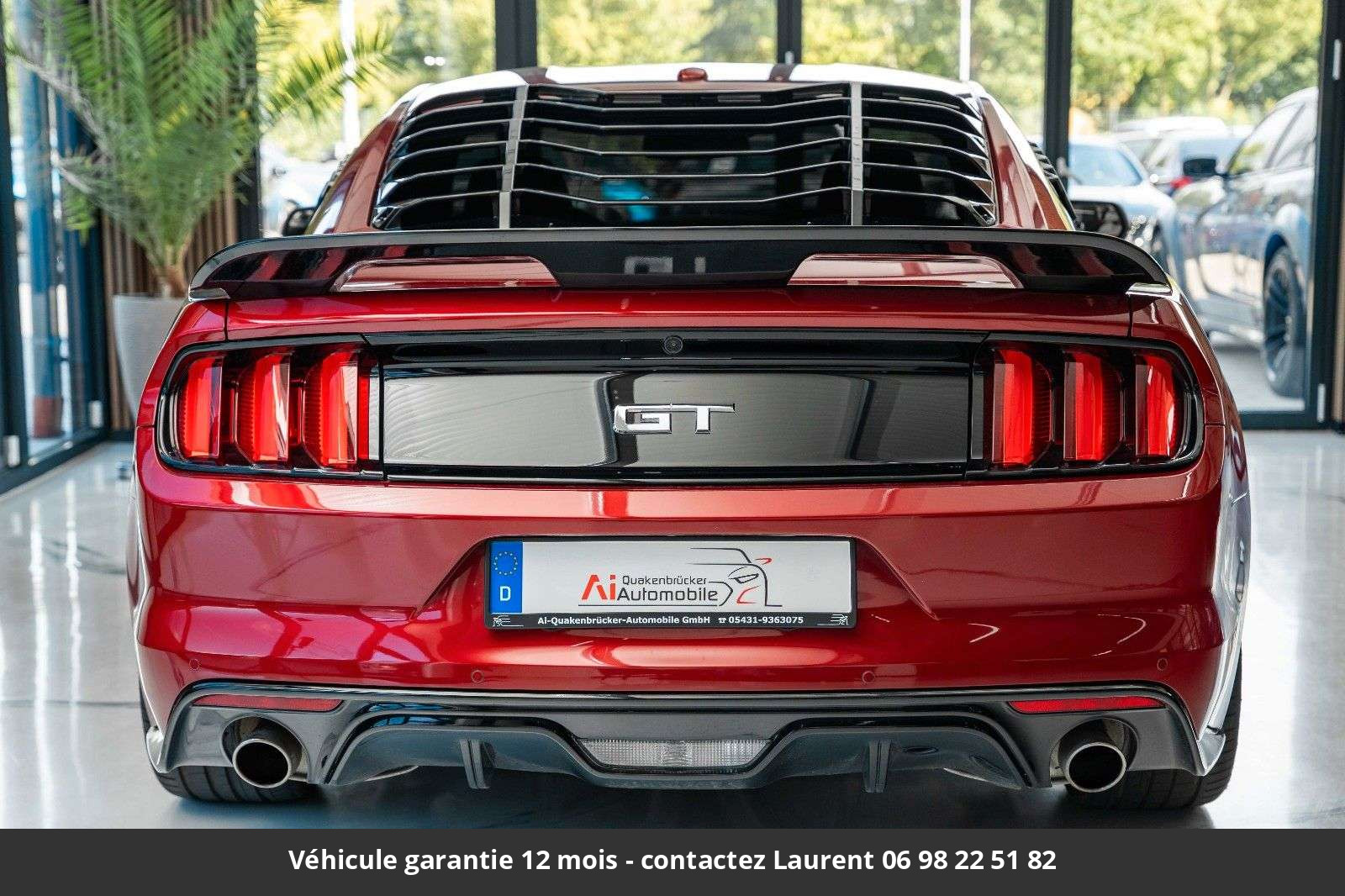 Ford Mustang Pack shelby v8 tout compris hors homologation 4500e