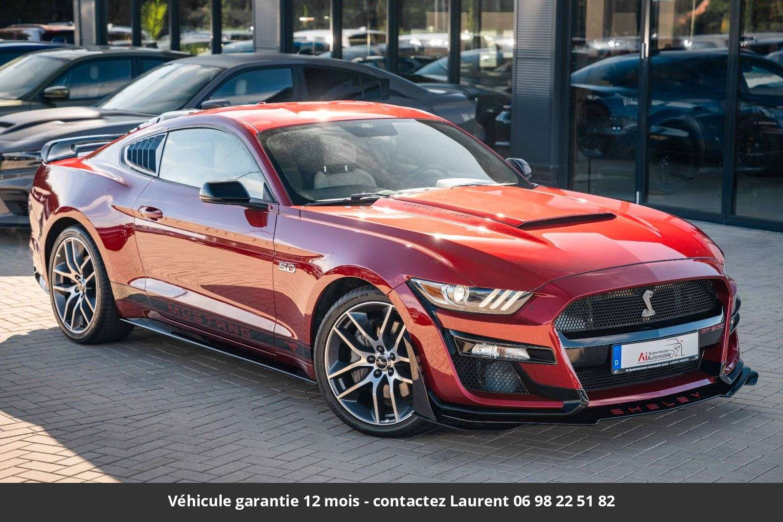 Ford Mustang Pack shelby v8 tout compris hors homologation 4500e