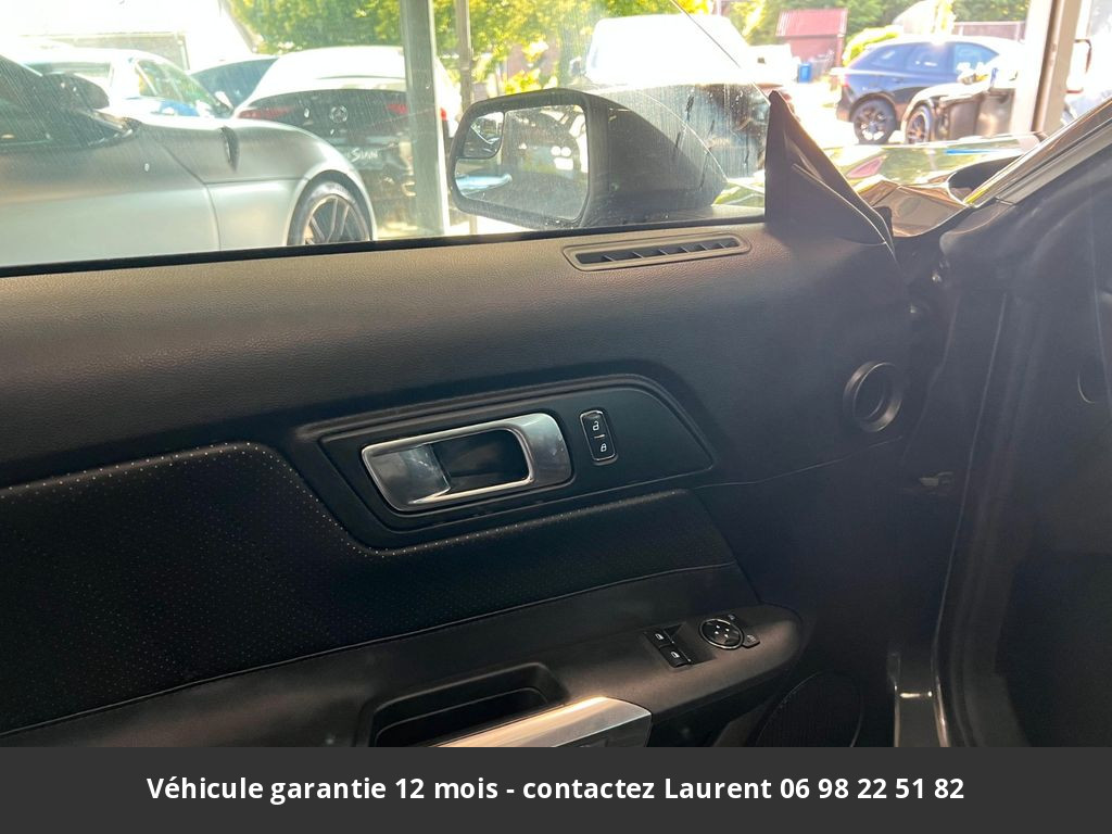 Ford Mustang Pack shelby tout compris hors homologation 4500e