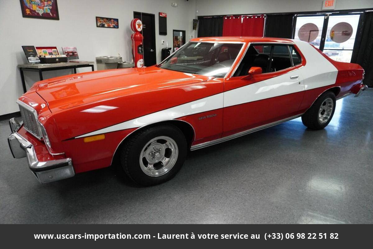 EN IMAGES - La voiture de Starsky et Hutch est au garage en