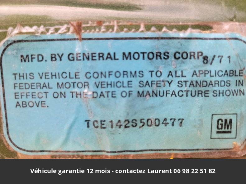 GMC 1500 350cid v8 1972 prix tout compris