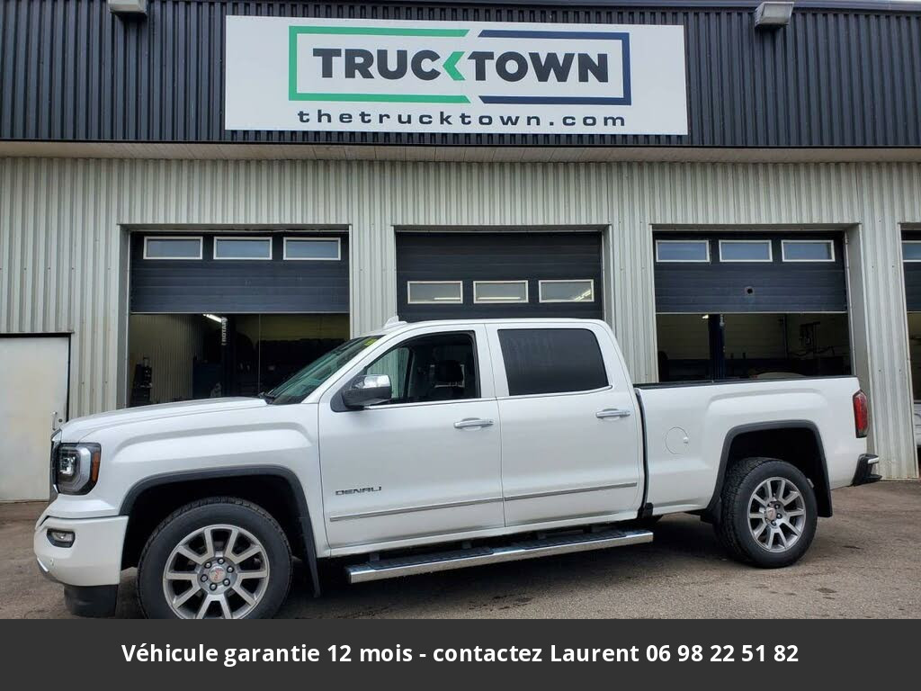 gmc sierra  355 hp 5.3l v8 2016 1500 denali crew cab 4wd prix tout compris hors homologation 4500 €