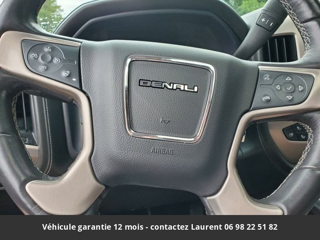 gmc sierra  355 hp 5.3l v8 2016 1500 denali crew cab 4wd prix tout compris hors homologation 4500 €