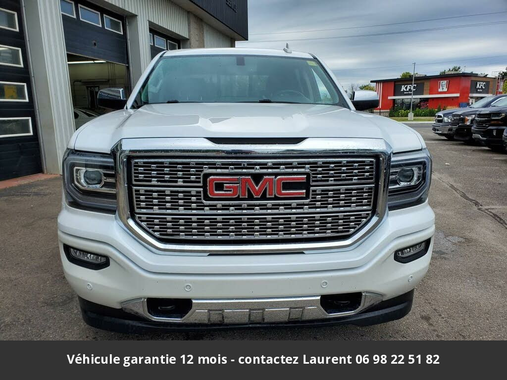 gmc sierra  355 hp 5.3l v8 2016 1500 denali crew cab 4wd prix tout compris hors homologation 4500 €