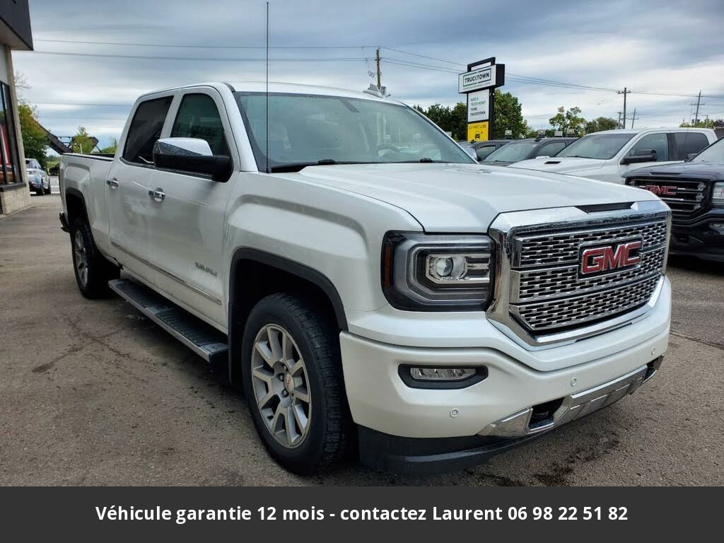 gmc sierra  355 hp 5.3l v8 2016 1500 denali crew cab 4wd prix tout compris hors homologation 4500 €