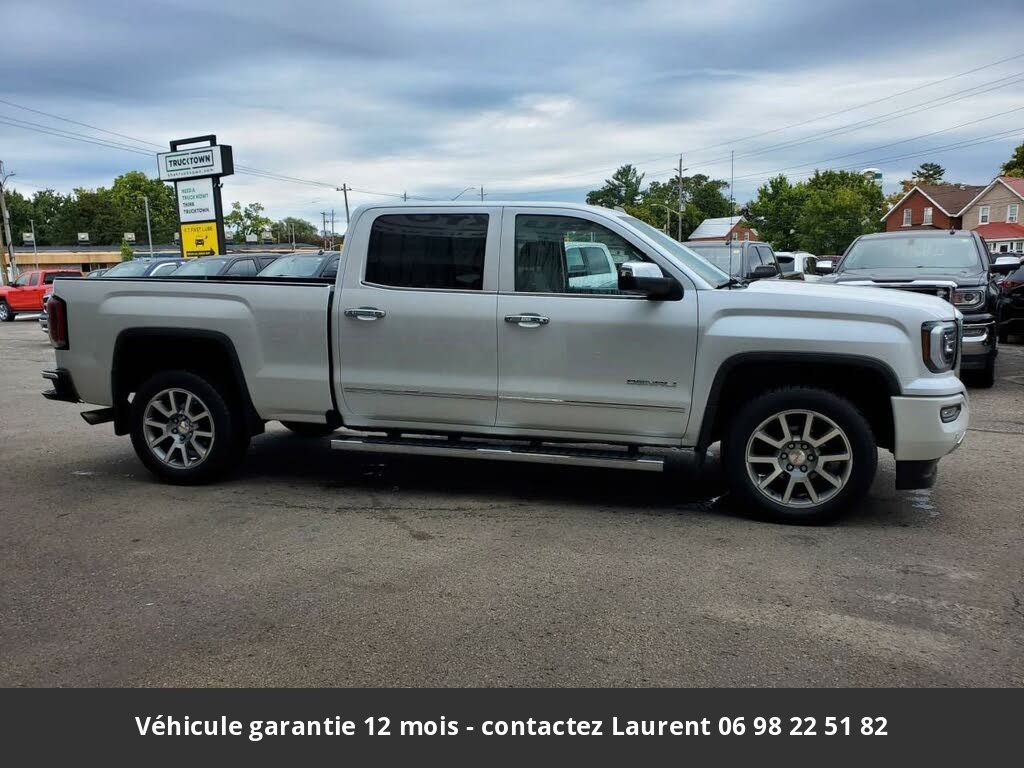 gmc sierra  355 hp 5.3l v8 2016 1500 denali crew cab 4wd prix tout compris hors homologation 4500 €