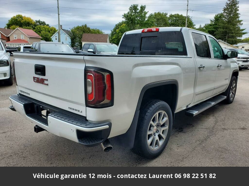 gmc sierra  355 hp 5.3l v8 2016 1500 denali crew cab 4wd prix tout compris hors homologation 4500 €