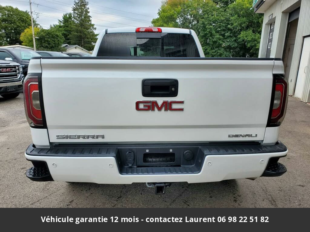 gmc sierra  355 hp 5.3l v8 2016 1500 denali crew cab 4wd prix tout compris hors homologation 4500 €