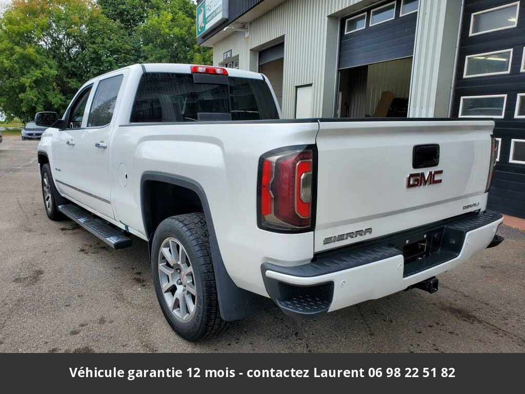 gmc sierra  355 hp 5.3l v8 2016 1500 denali crew cab 4wd prix tout compris hors homologation 4500 €