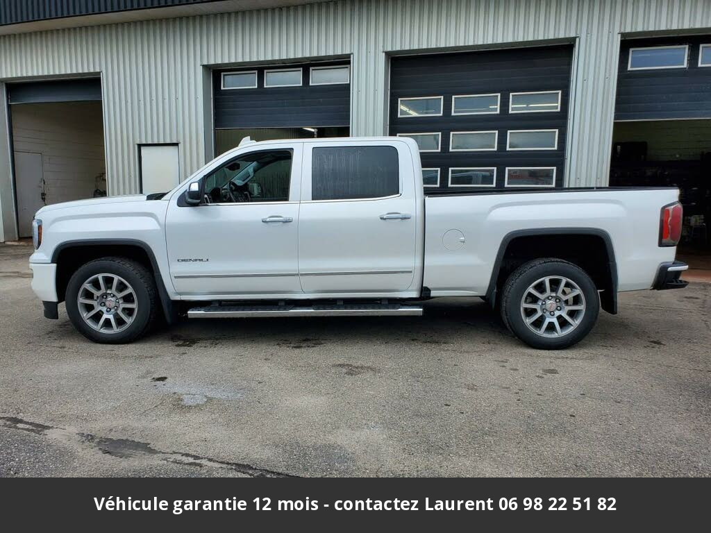 gmc sierra  355 hp 5.3l v8 2016 1500 denali crew cab 4wd prix tout compris hors homologation 4500 €