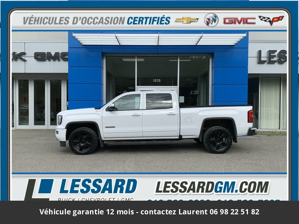 gmc sierra 1500 sle crew cab lb 4wd 2018 prix tout compris hors homologation 4500 €