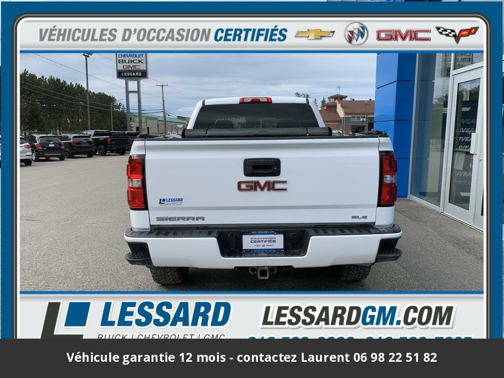 gmc sierra 1500 sle crew cab lb 4wd 2018 prix tout compris hors homologation 4500 €