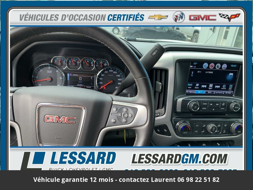 gmc sierra 1500 sle crew cab lb 4wd 2018 prix tout compris hors homologation 4500 €