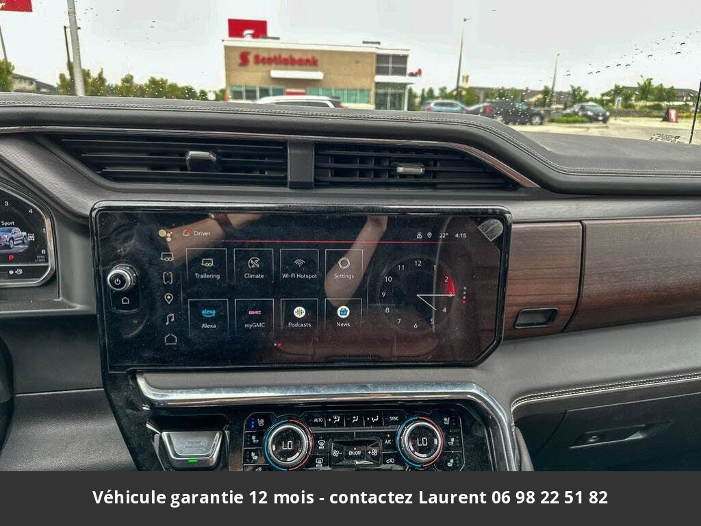 GMC Sierra Denali ultimate 6.2l crew cab 4x4 tout compris hors homologation 4500e