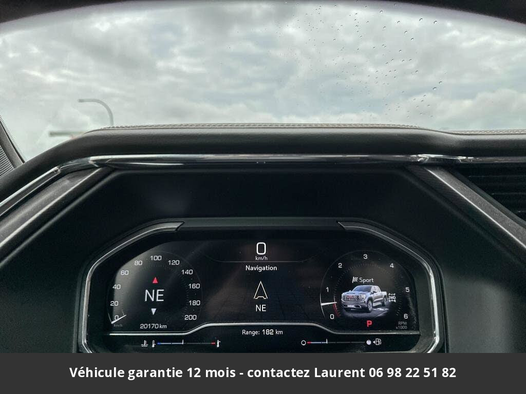 GMC Sierra Denali ultimate 6.2l crew cab 4x4 tout compris hors homologation 4500e