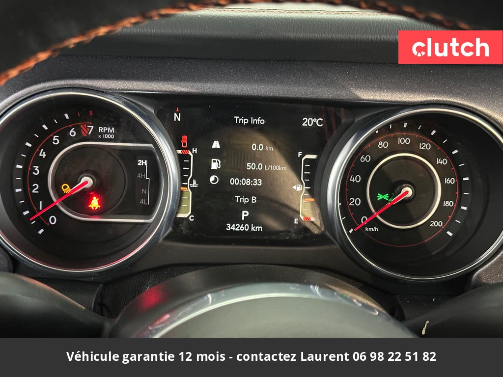 Jeep Gladiator Mojave 4x4 tout compris hors homologation 4500e