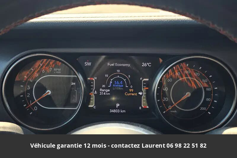 Jeep Gladiator Mojave 4x4 tout compris hors homologation 4500e