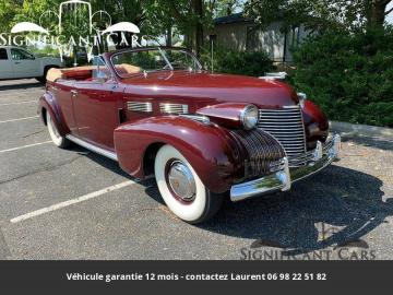 1940 Cadillac 62 Prix tout compris 
