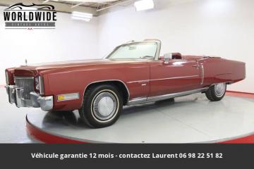 1971 Cadillac Eldorado 8.2L V8 1971 Prix tout compris