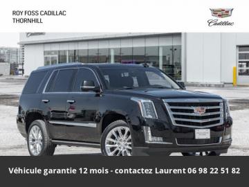 2018 cadillac escalade Pas de Malus TVA Récupérable  Premium Luxury 4WD 6.2l Prix tout compris hors homologation 4500 €