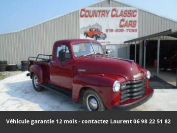 1952 Chevrolet 3100 1952 Prix tout compris 