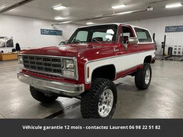 1980 Chevrolet Blazer 454 V8 1980 Prix tout compris