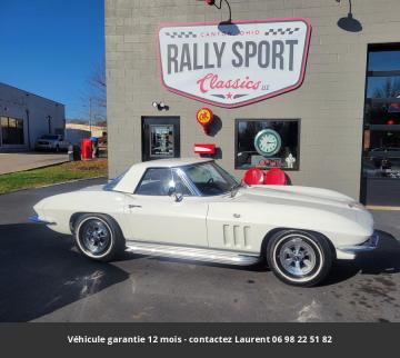 1965 Chevrolet Corvette 327/250 HP V8 1965 Prix tout compris 